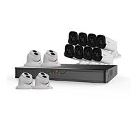 REVO America Ultra 16Ch. 4TB HDD 4K IP NVR Security System - Fixed Lens IP Cameras 8 x 4MP Audio Bullet Cameras & 4 x 4MP Turret Cameras - Remote Access via Smart Phone, Tablet, PC & MAC