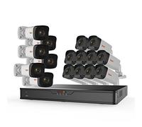 Revo America Ultra 16Ch. 4TB HDD 4K IP NVR Surveillance System - Fixed Lens 16 x 1080p IP Bullet Cameras - Remote Access via Smart Phone, Tablet, PC & MAC