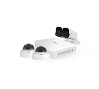 REVO America Ultra 4Ch. 1TB HDD 4K IP NVR Security System - Fixed Lens 2 x 4MP IP Bullet Cameras & 2 x 4MP Dome Camera - Remote Access via Smart Phone, Tablet, PC & MAC