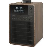 Revo Super Signal Deluxe DAB Table Radio with DAB/DAB+/FM Reception, Digital Alarm and Bluetooth Wireless Streaming - Walnut / Black