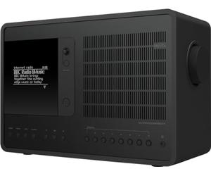 Revo SuperConnect - Deluxe Multi-Format Table Radio with DAB/DAB+/FM, Internet Radio, Spotify Connect, DNLA Wireless Streaming, Bluetooth with aptX & iOS/Android App Control - Black/Black
