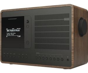 Revo SuperConnect - Deluxe Multi-Format Table Radio with DAB/DAB+/FM, Internet Radio, Spotify Connect, DNLA Wireless Streaming, Bluetooth with aptX & iOS/Android App Control - Walnut/Black
