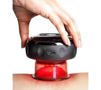 REVO the Original 4-in-1 Smart Cupping Therapy Massager with Red Light Therapy for Targeted Pain Relief, Knots, Aches, Muscle Soreness, Circulation and Tighter Skin | Portable Electric Cupping Kit