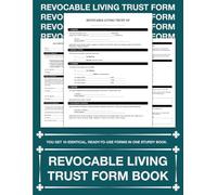 Revocable Living Trust Form Book: 10 Complete Ready-to-Use Templates | For Estate Planning, Asset Protection | 8.5 x 11 in.