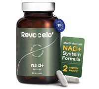 Revocelo NAD+ Synergy - Multi-Action 4-in-1 NR System with Liposomal Delivery - 98% Pharmaceutical-Grade Purity - Made in EU - 2 Month Supply