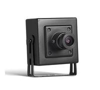 REVODATA 5MP POE Mini IP Camera, Built in Microphone, UltraHD Indoor Small Security Camera with Audio, 3.6mm Lens(75° FOV), H.265/H.264, Smart Phone/PC App (I706-P-A)