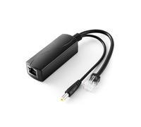REVODATA PoE Splitter 2.5G 36W 12V/3A, DC 5.5 * 2.1mm Plug PoE to DC 12V/3A Output, 2.5G Ethernet Comply IEEE802.3bt, Plug and Play (PS5712BG)