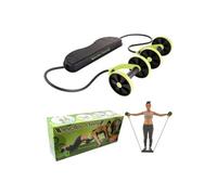Revoflex Xtreme Ab Roller Wheel Total Body Workout Gym Trainer