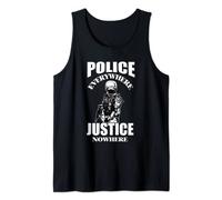 Revolution Anti Police Justice Policy Gift Tank Top