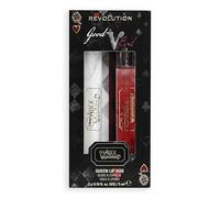 Revolution Beauty, Disney's Alice in Wonderland x Revolution The Queens Lip Duo, Halloween Costume Makeup Lip Gloss, Vegan & Cruelty-Free