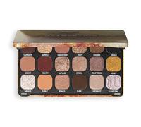 Revolution Beauty, Forever Flawless Eyeshadow Palette, 18 Pigmented Makeup Shades of Mattes & Shimmers, Vegan & Cruelty-Free, Bronze Temptation