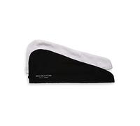 Revolution Haircare Hair 2pk Microfibre Hair Wrap Black/White