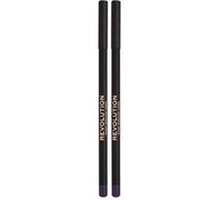 Revolution Beauty London Kohl Eyeliner Black (Pack of 2)