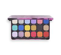 Revolution Beauty London Makeup Revolution, Forever Flawless Eyeshadow Palette, Good Vibes Hype, 18 Shades, 19.8 g