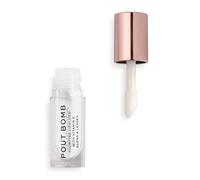 MakeUp Revolution Pout Bomb Plumping Gloss Glaze - Ultimate High Gloss Lip Gloss - For The Perfect Pout - Pack of 1