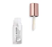 Revolution Beauty London Pout Bomb Plumping Gloss, High Shine, Rich Pigment, Soft Tingle Effect, Glaze Clear
