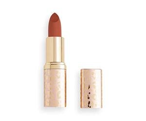 Revolution Beauty London Pro, New Neutral, Blushed Satin Matte, Lipstick, Rumba, 3.2g