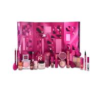 Revolution Beauty Makeup Advent Calendar 2025, 24 Must-Have Products, Set with Lip Gloss, Highlighter, Blush, Brushes and Mascara, Vegan and Cruelty-Free