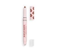 Revolution Blur Lip Shaper, Peptide Infused Contour Lip Liner with Cushion Applicator, Buildable Coverage for Defined Pout, Vegan & Cruelty-Free, Sweet Cinnamon, 0.6g