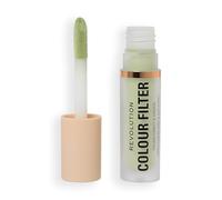 Revolution Colour Filter Correcting Concealer, Buildable Full Coverage Makeup, Soft Matte Finish, Long-Lasting, Vegan & Cruelty-Free, Green, 4g