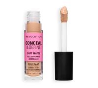 Revolution Conceal and Define Full Coverage Concealer, Lightweight Concealer for Dark Circles, Redness & Blemishes, Soft, Matte Finish, C7NC, 3.4ml