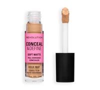 Revolution Conceal and Define Full Coverage Concealer, Lightweight Concealer for Dark Circles, Redness & Blemishes, Soft, Matte Finish, C8.2N, 3.4ml