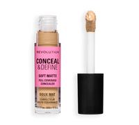 Revolution Conceal and Define Full Coverage Concealer, Lightweight Concealer for Dark Circles, Redness & Blemishes, Soft, Matte Finish, C8.5NW, 3.4ml