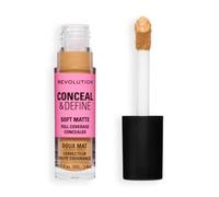 Revolution Conceal and Define Full Coverage Concealer, Lightweight Concealer for Dark Circles, Redness & Blemishes, Soft, Matte Finish, C9.7W, 3.4ml