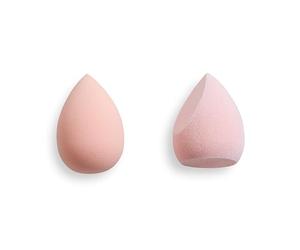 Revolution, Conceal & Fix Foundation Setting Sponge Set, Duo of Soft Sponges Great for Foundation or Setting & Baking Makeup, Vegan & Cruelty-Free