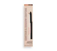 Revolution Contour & Shadow Crayons, Dual Pack, Tan to Dark