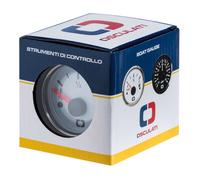 Revolution counter 0-8000 RPM black/black - 1 PC Osculati - 27.325.04 - 2732504