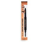 Duo Brow Definer Pencil Medium Brown Makeup Revolution Medium Brown One Size