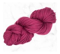Revolution Fibers | Premium Super Bulky Merino Yarn | 100-Grams of 100% Wool Yarn Chunky Weight, Thick Wool Yarn for Knitting, Crochet, Baby Blanket, Dyed, Felting, Weaving (Mulberry)