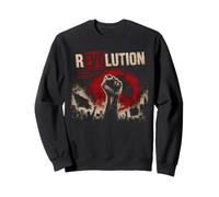 Revolution Fist Protest Activism Movement Anti Government Sweatshirt