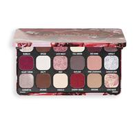 Revolution Beauty, Forever Flawless Eyeshadow Palette, 18 Pigmented Makeup Shades of Mattes & Shimmers, Vegan & Cruelty-Free, Cherry Rebel Red