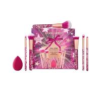 Revolution Full Look Makeup Brush Gift Set, 7-Piece Eye, Face & Cheek Collection with Blending Sponge, Vegan & Cruelty-Free