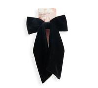Revolution Haircare 1 Pack Bow Velvet Clip - Black