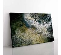 Revolution in Abstract Canvas Wall Art Print 30x20 Inch