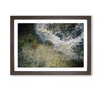 Revolution in Abstract Framed Print | A2 Walnut Framed Wall Art | Ready to Hang | Abstract Fantasy Picture | Living Room Bedroom Lounge Office