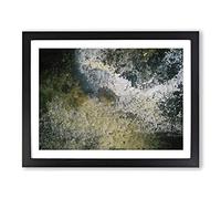 Revolution In Abstract Modern Art Framed Print | A4 Black Framed Wall Art | Ready to Hang | Abstract Fantasy Picture | Living Room Bedroom Lounge Office