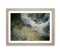 Revolution In Abstract Modern Art Framed Print | A4 Oak Framed Wall Art | Ready to Hang | Abstract Fantasy Picture | Living Room Bedroom Lounge Office