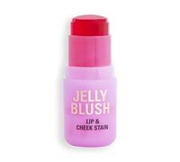 Makeup Revolution Jelly Blush Stick Lip and Cheek Stain 5.5g (Various Shades) - Strawberry Pink