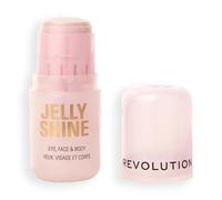 Revolution Jelly Shine Eye, Face & Body Highlight Stick, Jelly Formula with Pearlescent Shimmer Effect, Vegan & Cruelty-Free, Ethereal Pink