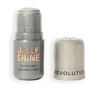 Revolution Jelly Shine Eye, Face & Body Highlight Stick, Jelly Formula with Pearlescent Shimmer Effect, Vegan & Cruelty-Free, Silver Moonlight