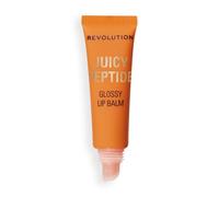 Revolution Juicy Peptide Lip Balm, Hydrating & Nourishing Formula with Peptides, Squalane & Vitamin E, Vegan & Cruelty-Free, 8ml, Peach Bellini Orange