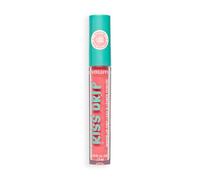 Revolution Kiss Drip Water Lip Tint, Hydrating Tinted Lip Gloss with Shea Butter & Vitamin E, Buildable Colour, Peach Fizz, 3ml