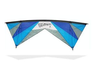 Revolution Kites - Reflex Experience Kite, EXP, Blue/Grey/Dark Blue