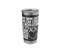 Revolution Kittens Heart Funny Mom Quote Stainless Steel Insulated Tumbler