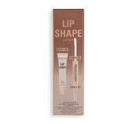Revolution Lip Shape Kit, 3-in-1 Maxi Pout with Liner, Colour Setter and Gloss, Chauffeur Nude