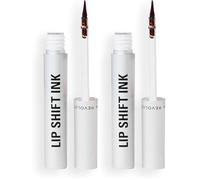 Revolution Lip Shift Ink Peel Off Lip Liner Stain, Long-Lasting, Matte Finish, Vegan & Cruelty-Free, Rose Inked, 1.8ml (Pack of 2)